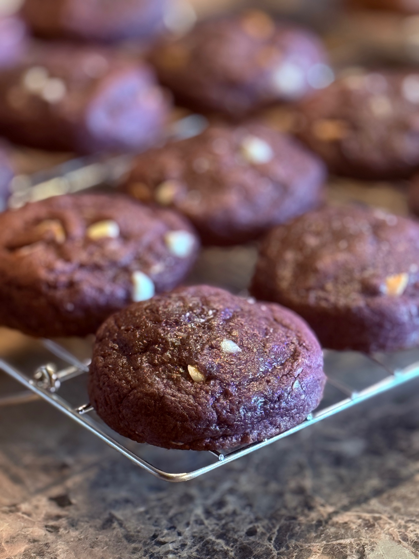 Ube Midnight cookies from Sugar & Crumbs