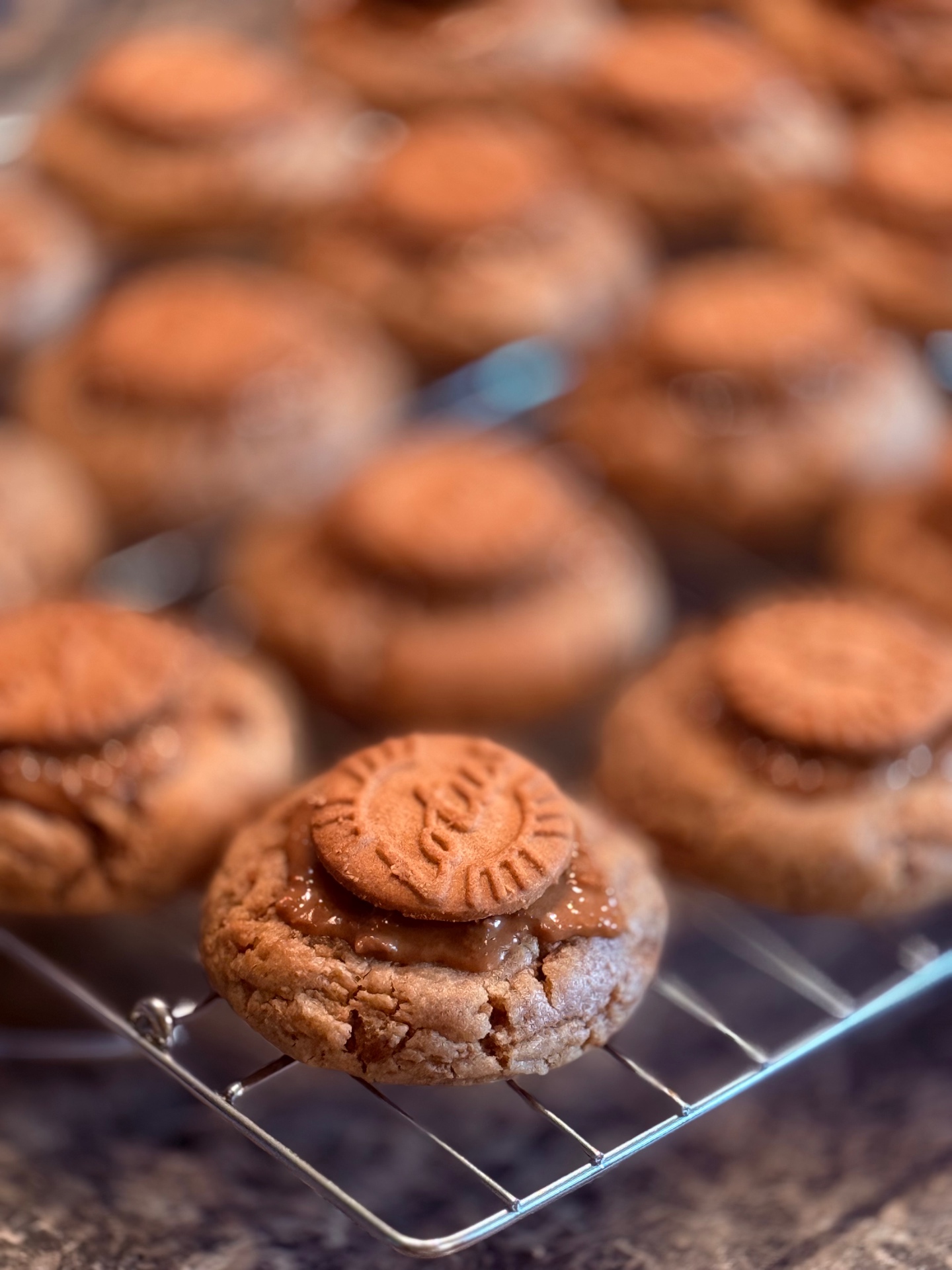 Biscoff Crunch cookies from Sugar & Crumbs